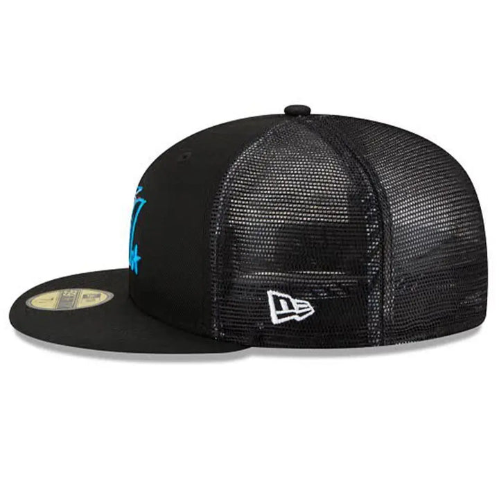 New Era Men 59Fifty MLB Miami Marlins ASGW Black Mesh back Fitted-Nexus Clothing