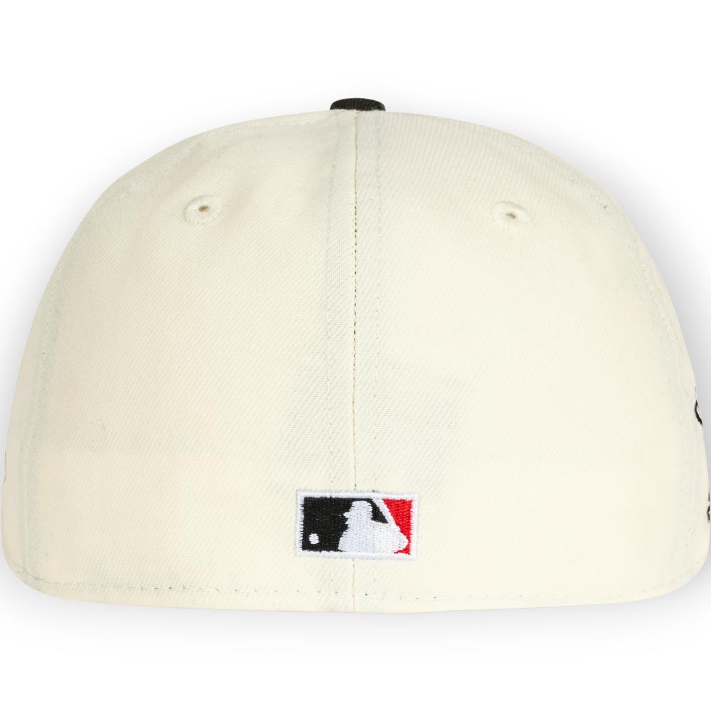 New Era Men Atlanta Braves Hat (Creamy Black)-Nexus Clothing