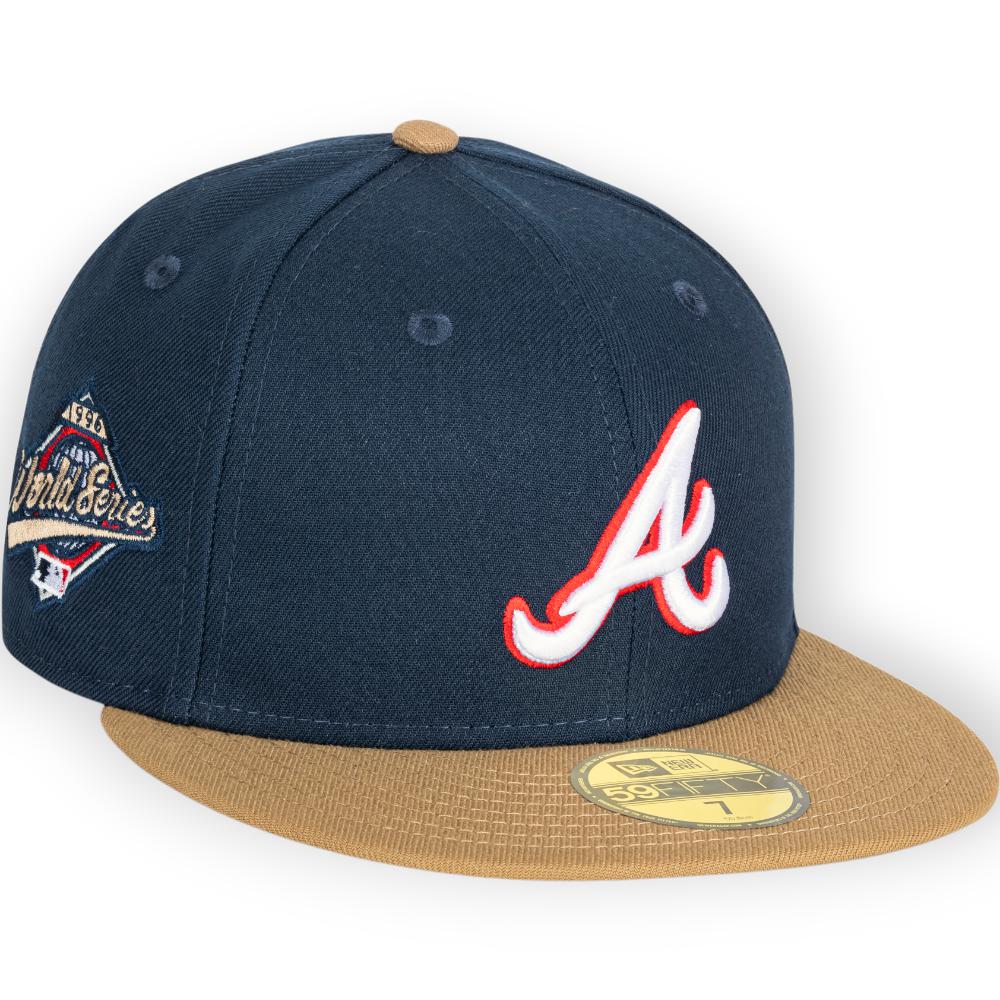 New Era Men Atlanta Braves Hat (Ocean Side), Oceanside / 7 7/8
