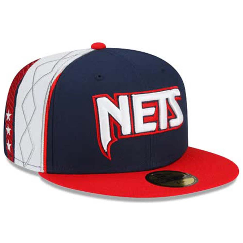 New Era 59Fifty Brooklyn Nets Pink UV Hat - Navy, Red – Hat Club