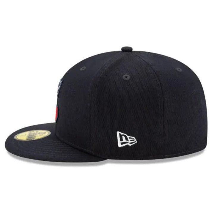 New Era Men Cleveland Indians Fitted NAVY-Nexus Clothing