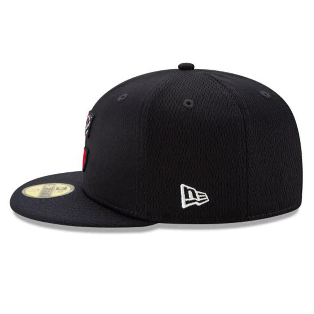 New Era Men Cleveland Indians Fitted Navy