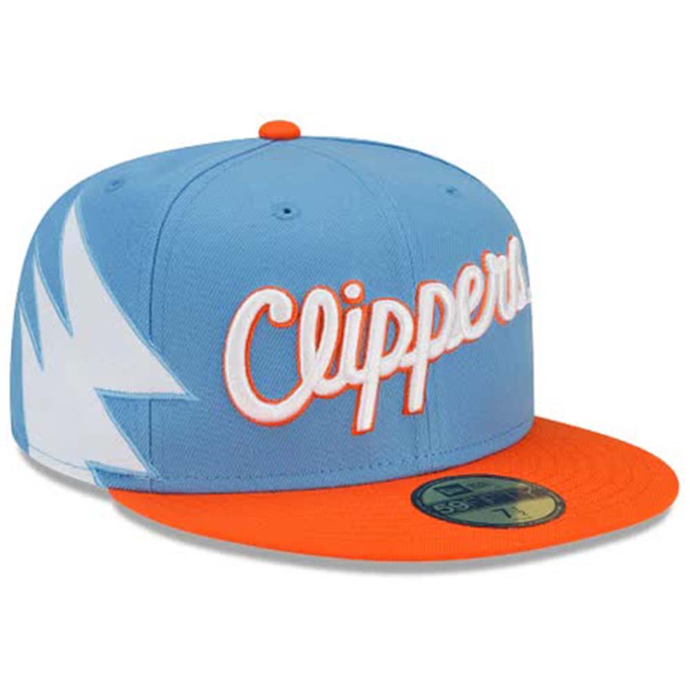 New Era Men Los Angeles Clippers Fitted (Blue Orange)