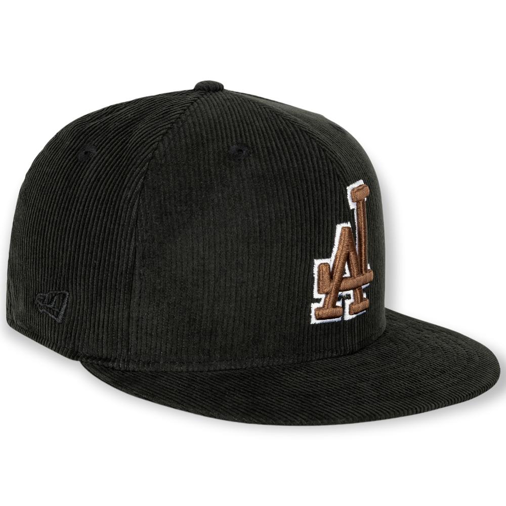 New Era Men Los Angeles Dodgers (Black Corduroy)-Nexus Clothing