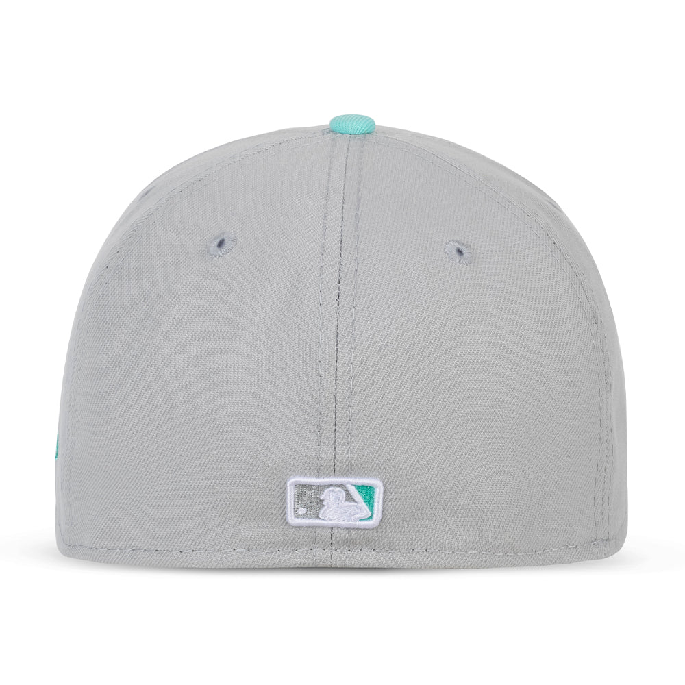 New Era Men Los Angeles Dodgers Fitted (Gray Mint)-Nexus Clothing