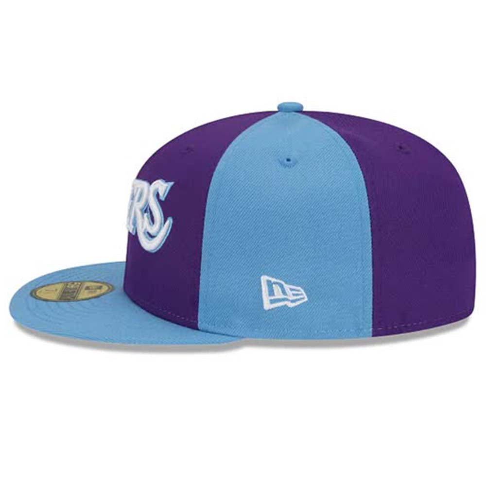New Era Men Los Angeles Lakers Fitted (Blue Purple)-Nexus Clothing