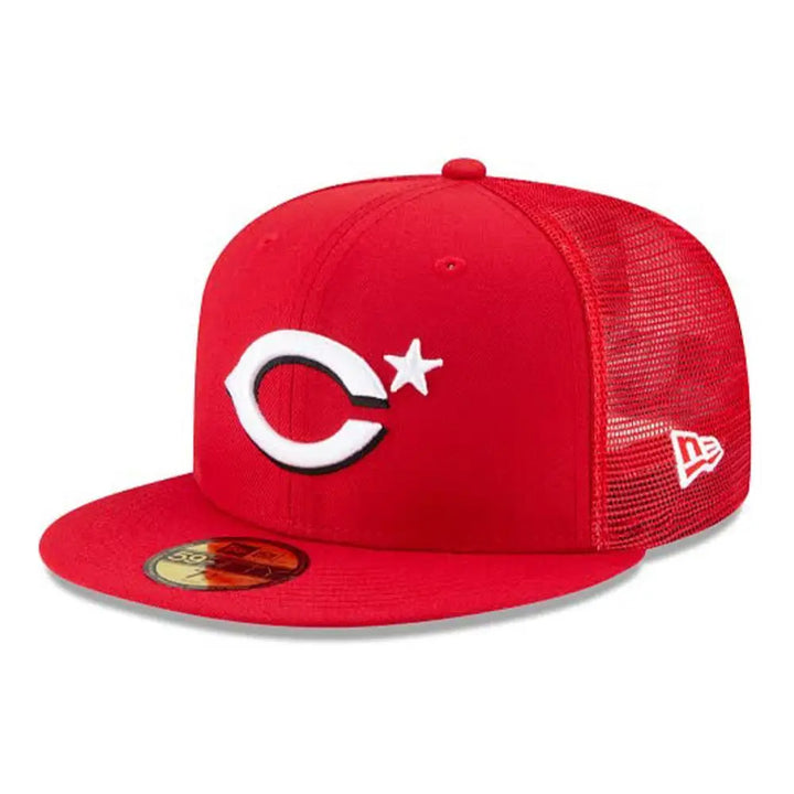 New Era Men MLB ASGW OF 5950NO PATCH CINRED-Red-7-Nexus Clothing