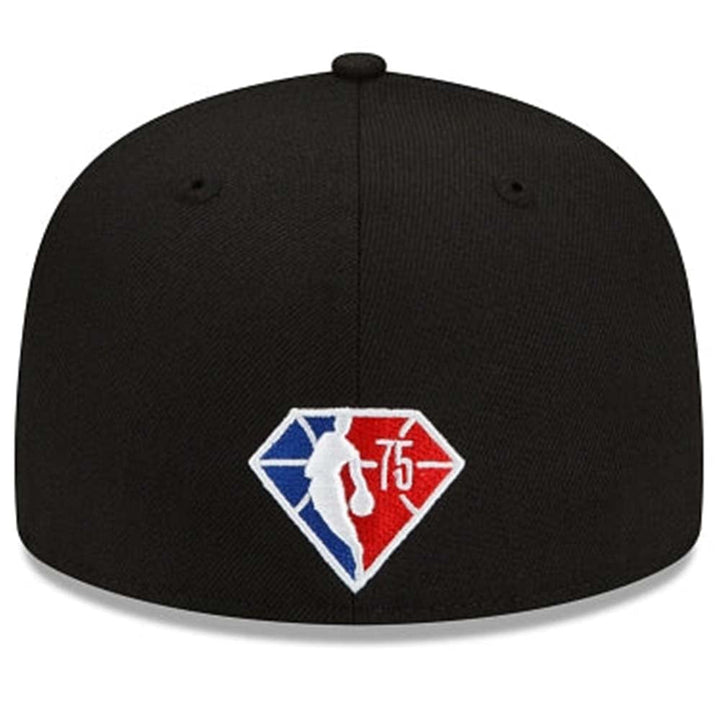 New Era Men Miami Heat Fitted (Black)-Nexus Clothing