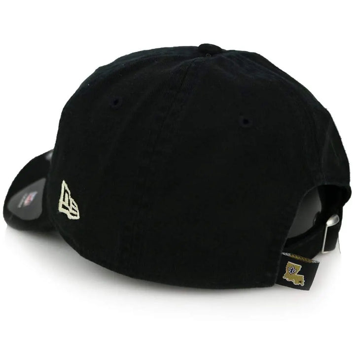 New Era Men NEW ORLEANS SAINTS CORE CLASSIC BLACK 9TWENTY ADJUSTABLE-Nexus Clothing