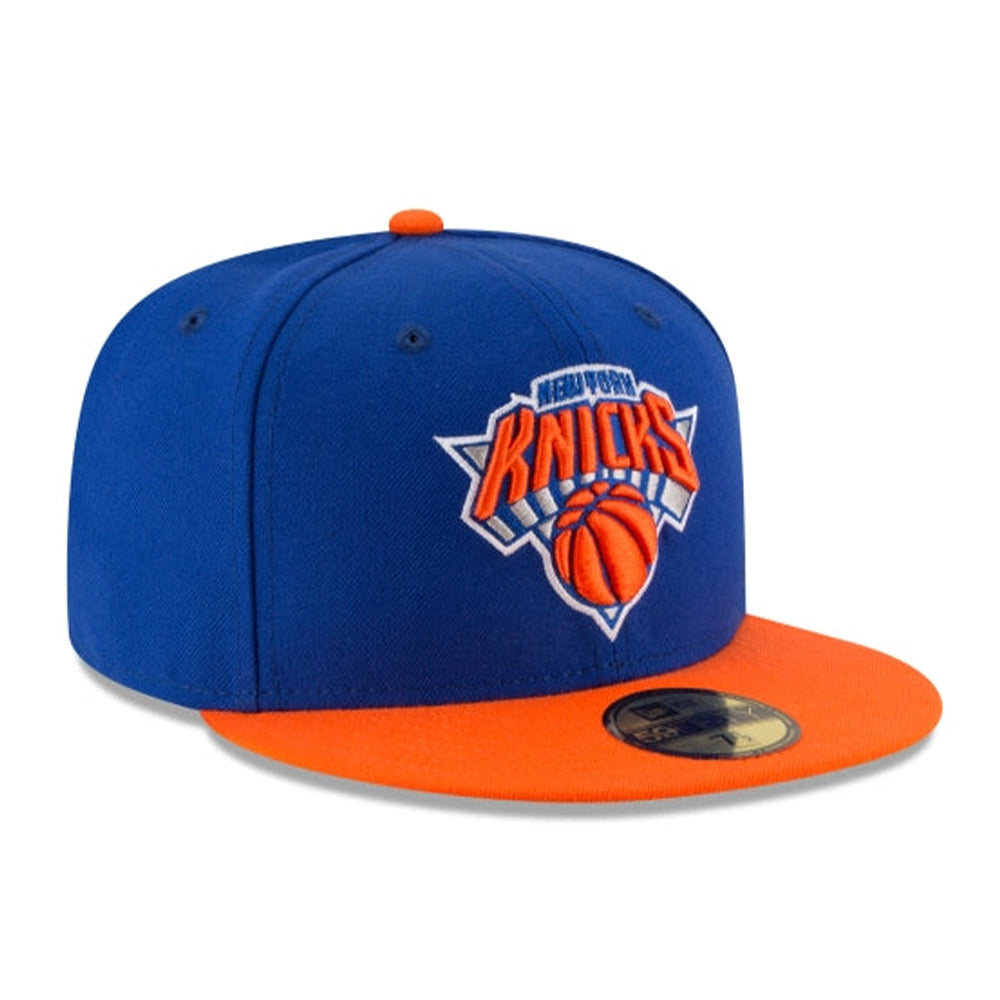 New Era Men New York Knicks Tone 59FIFTY Fitted (Blue Orange)-Nexus Clothing