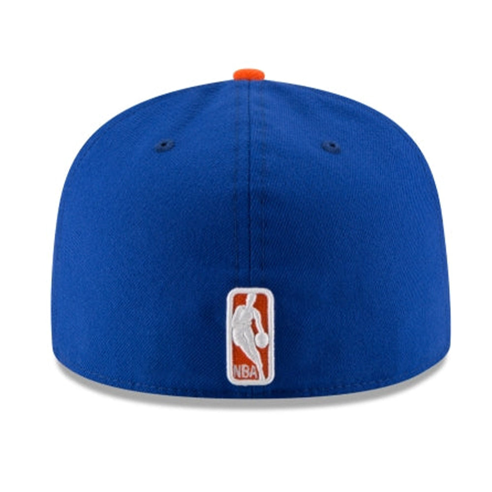 New Era Hats NY Knicks Hats Tone 59FIFTY Fitted (Blue Orange)