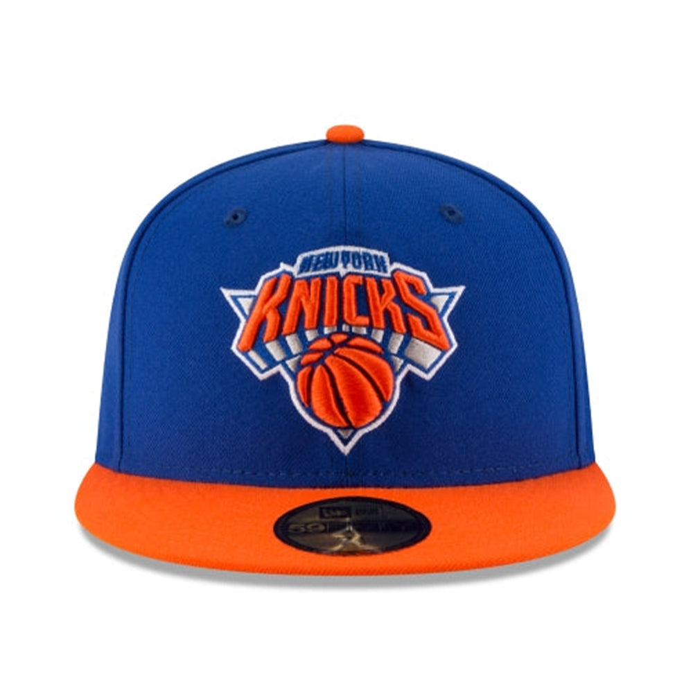 New Era Men New York Knicks Tone 59FIFTY Fitted (Blue Orange)-Nexus Clothing