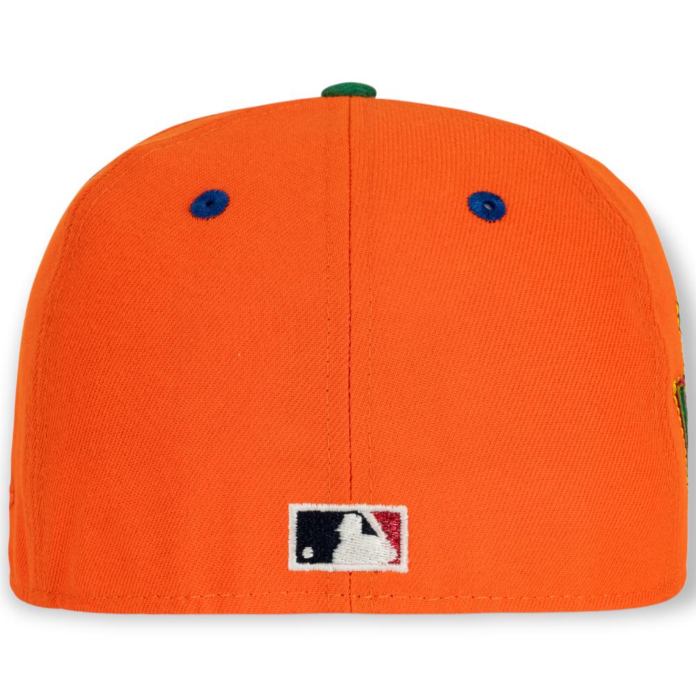 New Era fitted New Hat Yankees Bota) Men Orange (Rush York