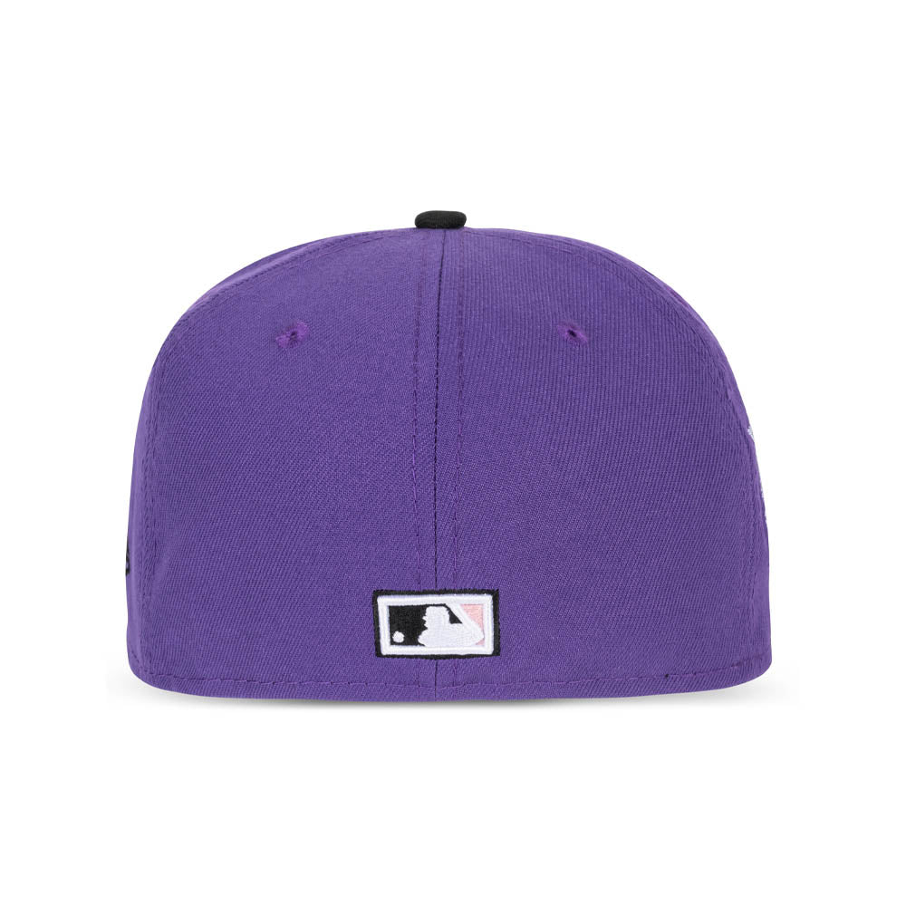 New Era Men New York Yankess Fitted (Purple Black)