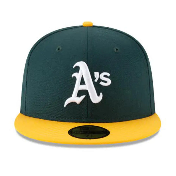 New Era Men OAKLAND ATHLETICS WORLD SERIES SIDE PATCH 59FIFTY FITTED-Nexus Clothing