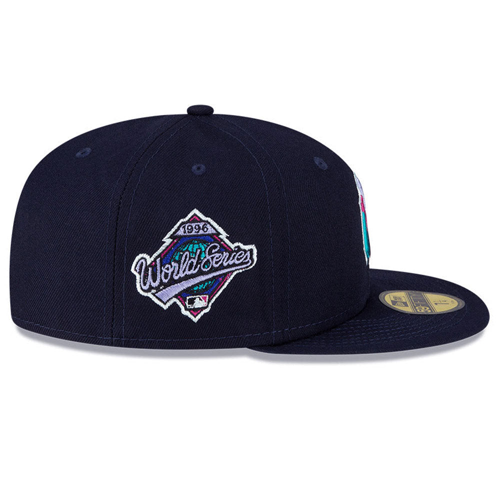 New Era Men Polar lights New York Yankees Fitted (Navy)-Headwear-Baseball-Fitted-New Era- Nexus Clothing