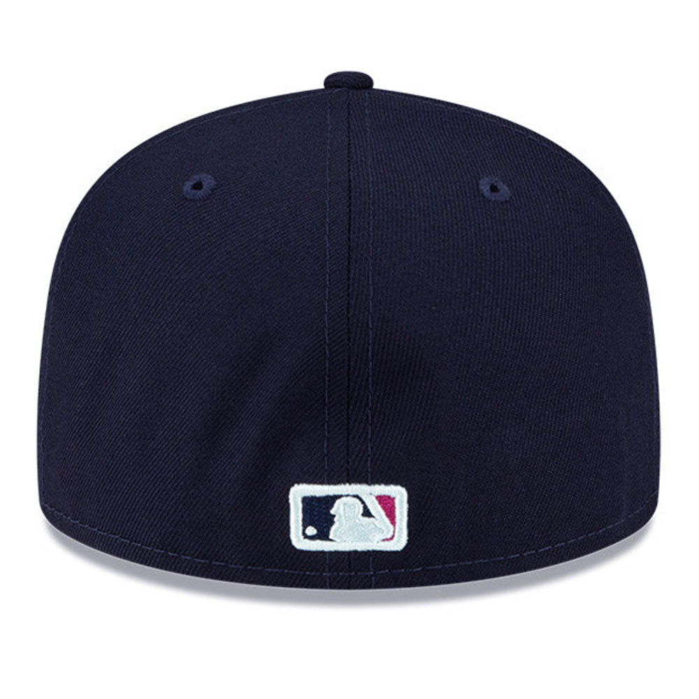 New Era Men Polar lights New York Yankees Fitted (Navy)-Nexus Clothing