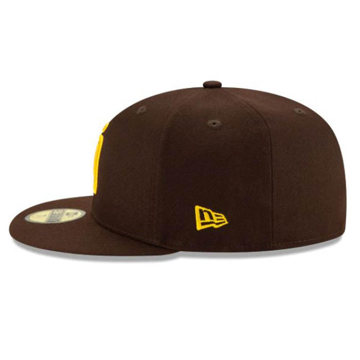 New Era Men San Diego Padres Fitted (Brown)-Nexus Clothing