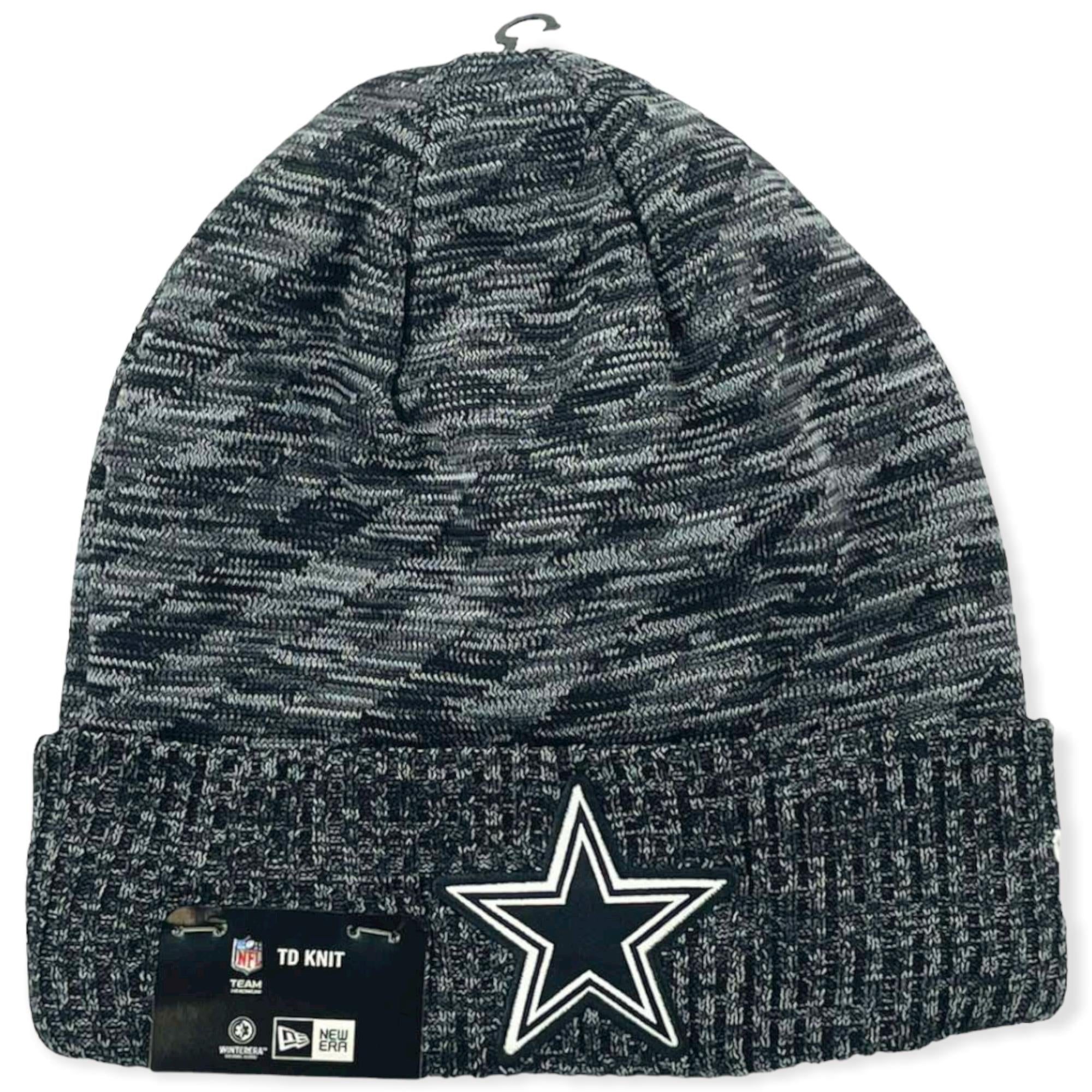 New Era Dallas cowboys hats Men TD Knit Cowboys Beanie (Black)