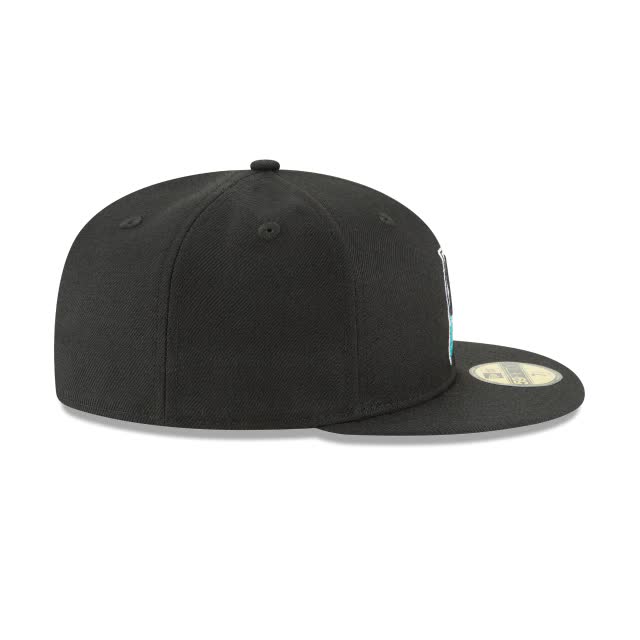 New Era Men's MLB Coop Wool 5950 Fitted Florida Marlins Hat-Nexus Clothing