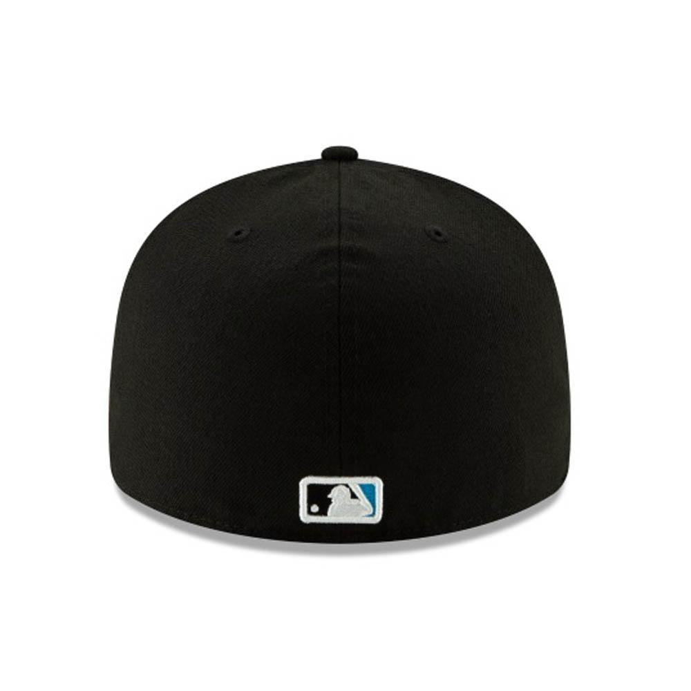 New Era Miami Marlins Fitted Hat Black