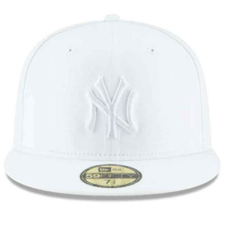 New Era New York Yankees All White Basic 59FIFTY Fitted-Nexus Clothing