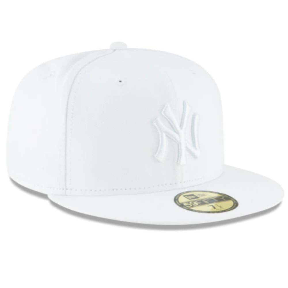 New Era New York Yankees All White Basic 59FIFTY Fitted-Nexus Clothing