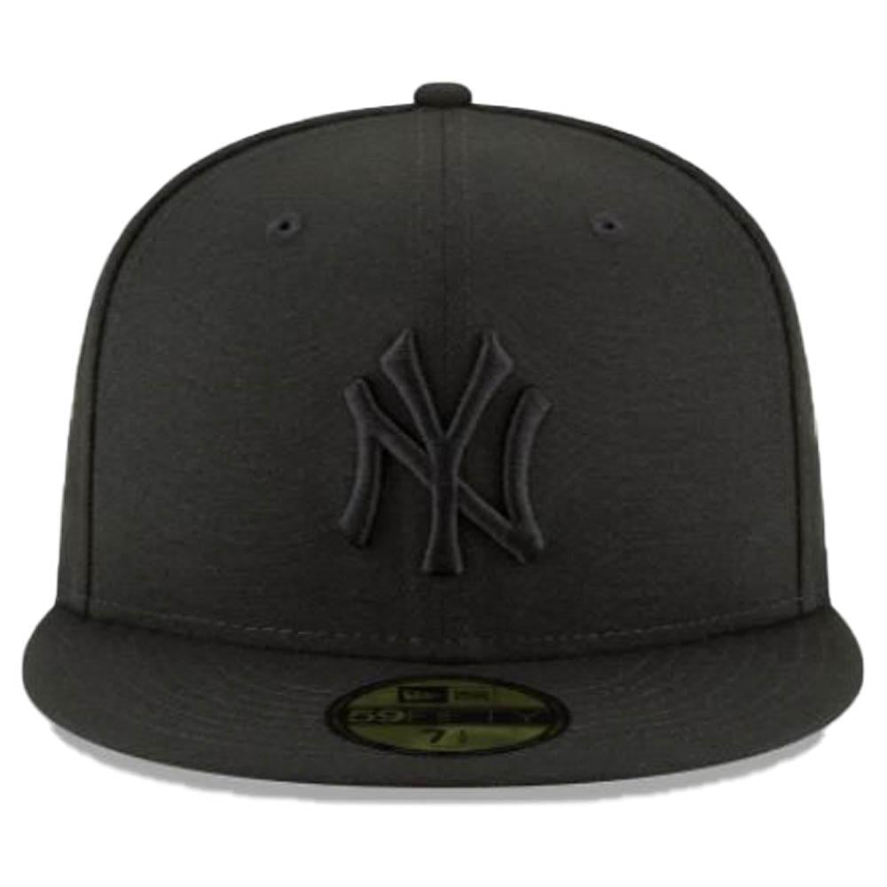 New Era New York Yankees Black On Black 59Fifty Fitted