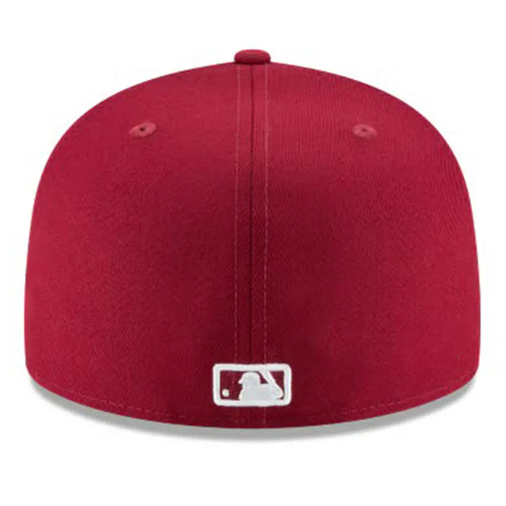 New Era New York Yankees Burgundy White Basic 59FIFTY Fitted-Nexus Clothing