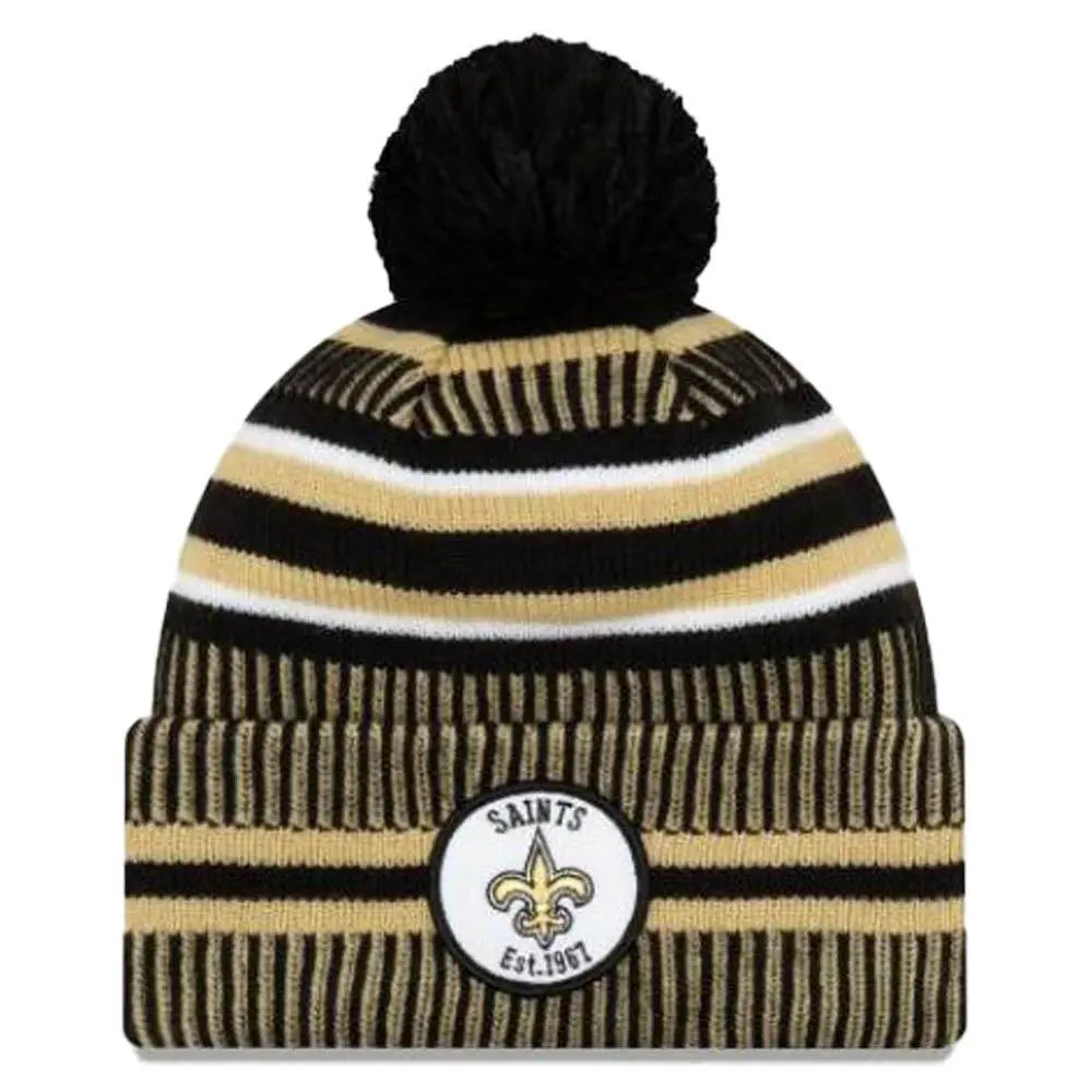 New Era ONF19 Saints Knit Home Beanie-Black-OneSize-Nexus Clothing