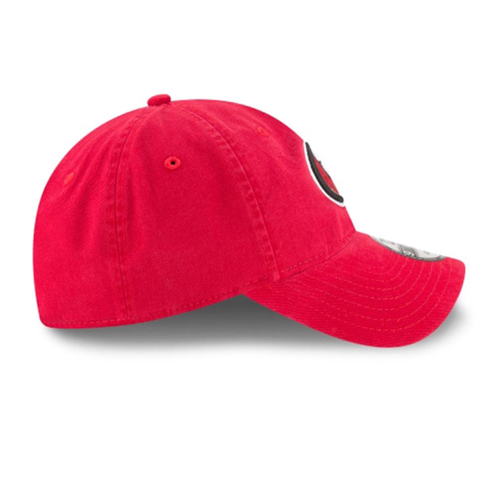 New Era San Francisco 49Ers Core Classic 9Twenty Adjustable Dad Hat-Red-OneSize-Nexus Clothing