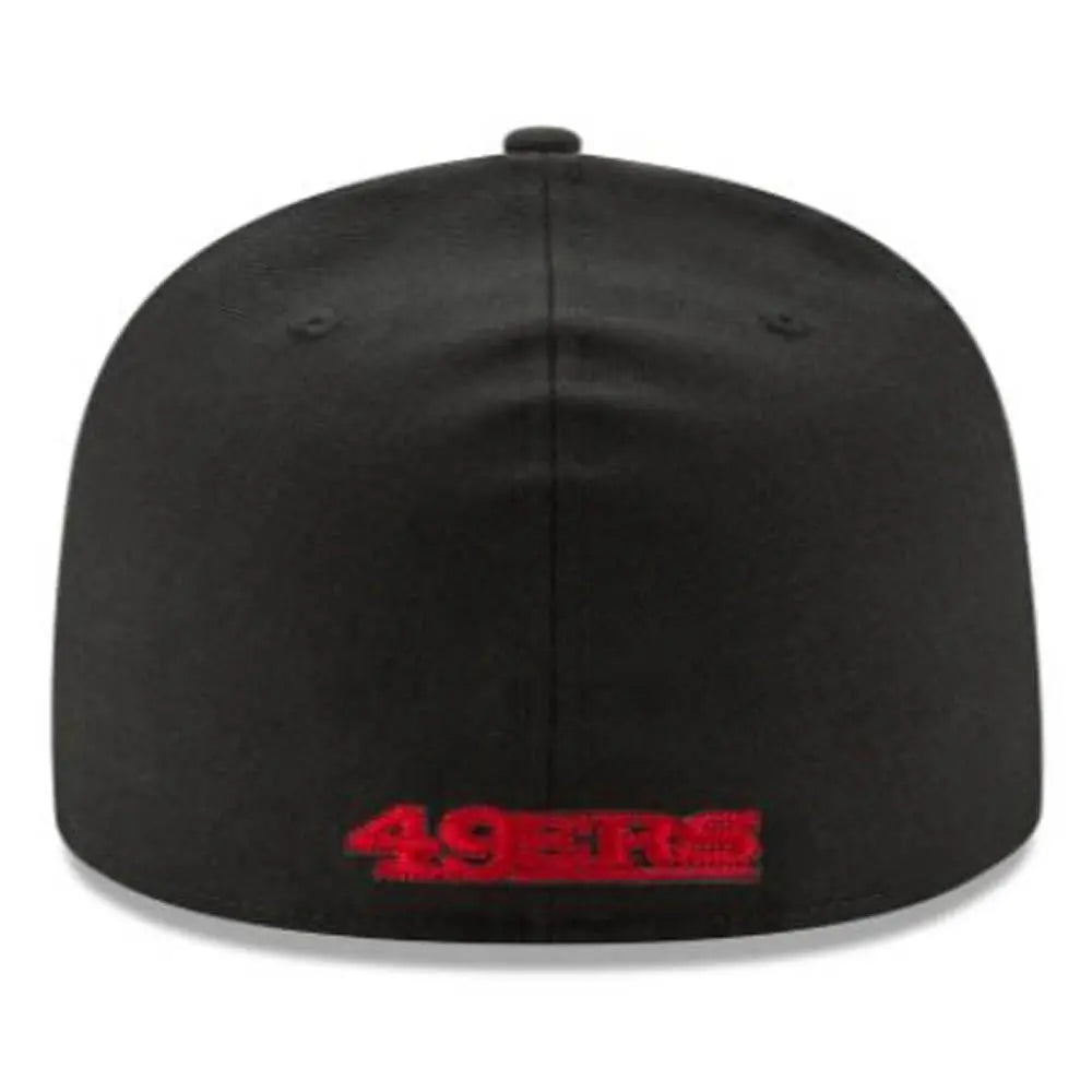 New Era San Francisco 49Ers NFL Basic 59Fifty Fitted Black SF Logo-Nexus Clothing