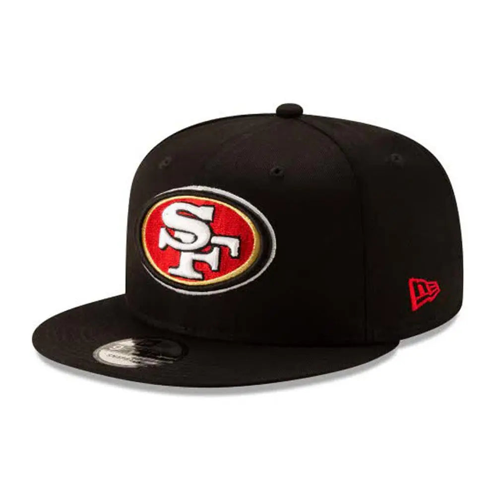 New Era San Francisco 49Ers Nfl Basic 9Fifty Snapback Black-Black-OneSize-Nexus Clothing