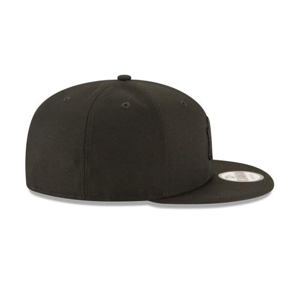 New York Yankees Mlb Basic 9Fifty Snapback ALL Black-Headwear-New Era-Black-OneSize- Nexus Clothing