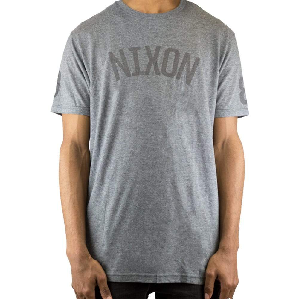 Nixon Decker S/S Tee Gray- Nexus Clothing