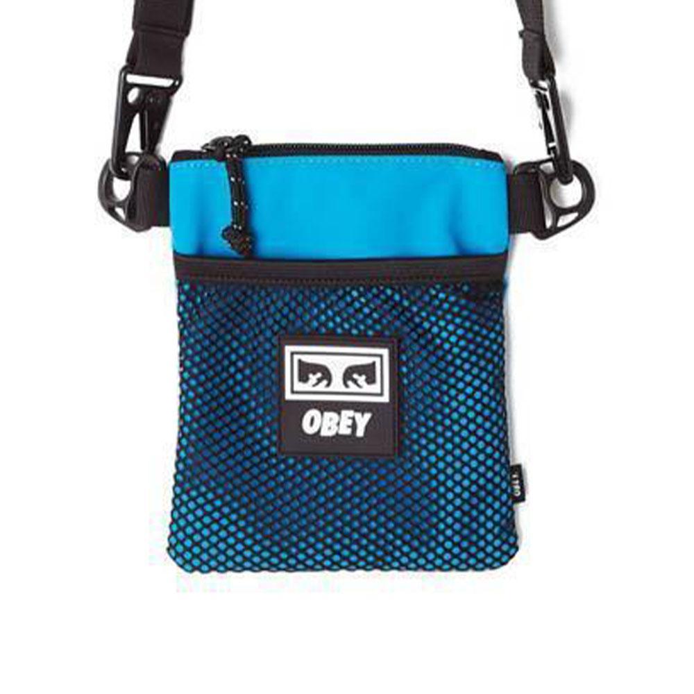 Obey Conditions Side Pouch Teal-Bags & Crossbody bags-Obey-Teal-OneSize- Nexus Clothing