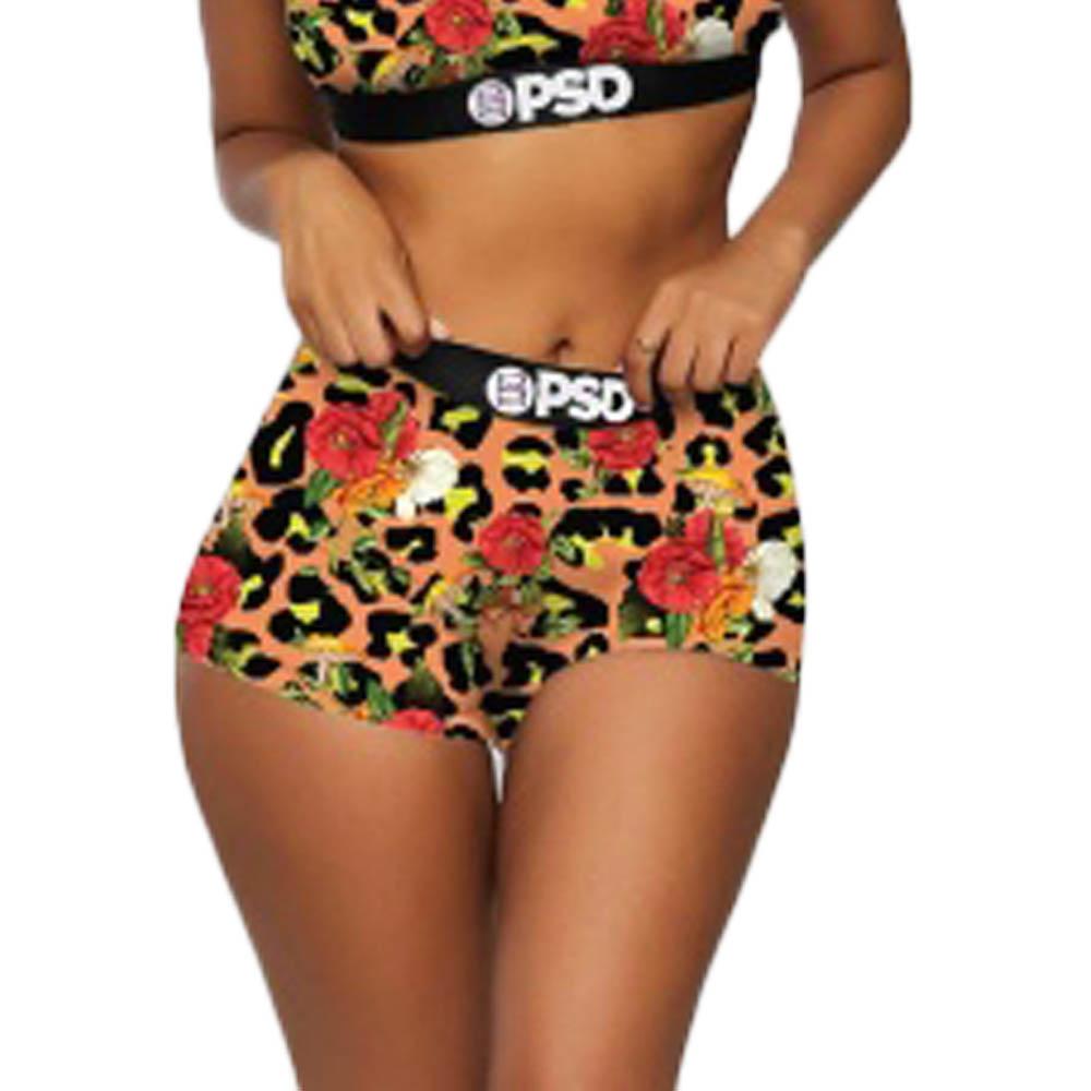 PSD Women Cheetah Trip Boy Shorts-multi-X-Large-Nexus Clothing