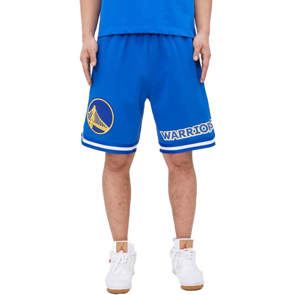 Pro Standard Men Golden State Warriors Pro Team Shorts Royal Blue-Royal Blue-Small-Nexus Clothing