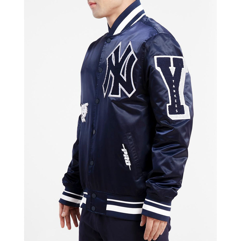 Pro Standard Men New York Yankees Jacket (Navy)2