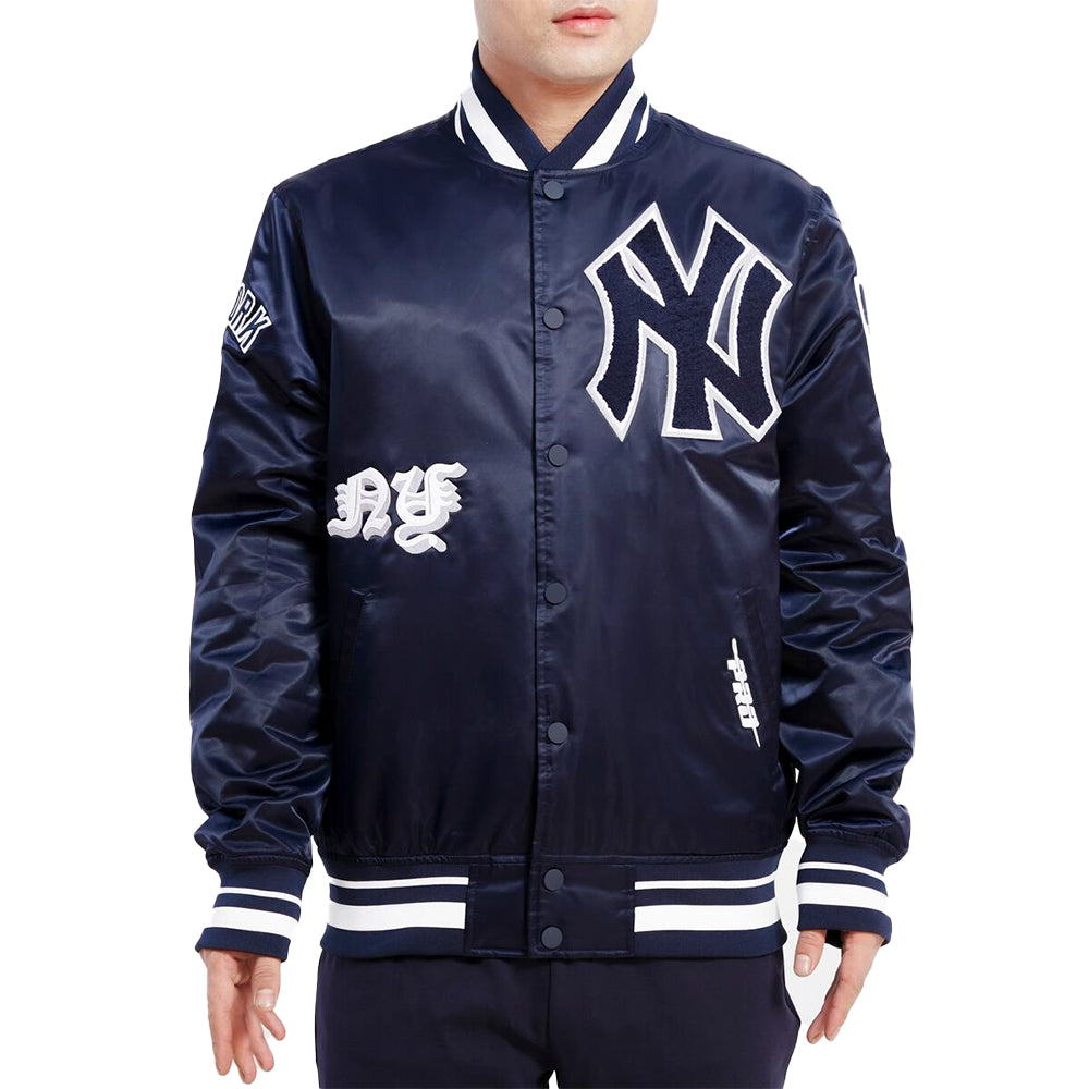 Pro Standard Men New York Yankees Jacket (Navy)1