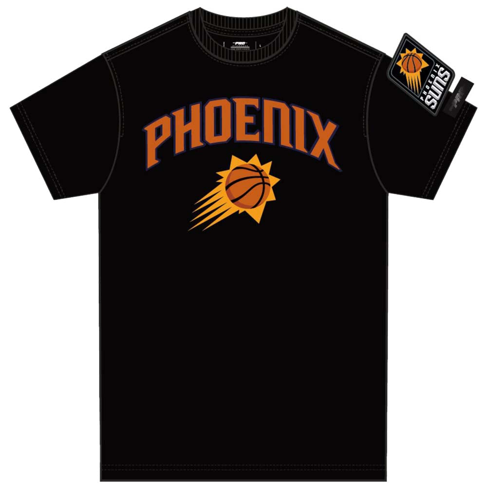 Pro Standard Men Phoenix Suns Stacked Logo Pro Team Shirt (Black)