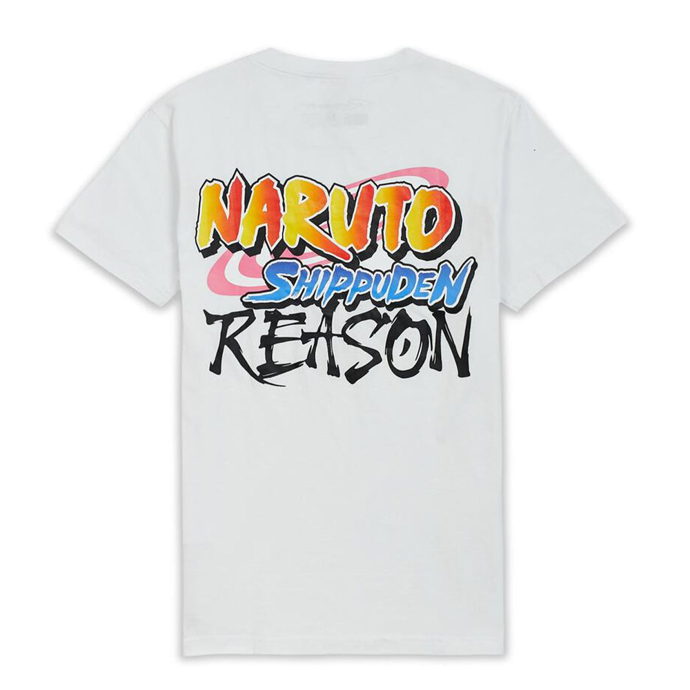 REASON Men Chibi Naruto T-Shirt (White)-Nexus Clothing