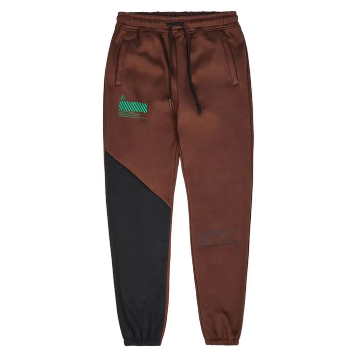 Reason Men Asher Joggers (Brown)-Brown Black-XXX-Large-Nexus Clothing