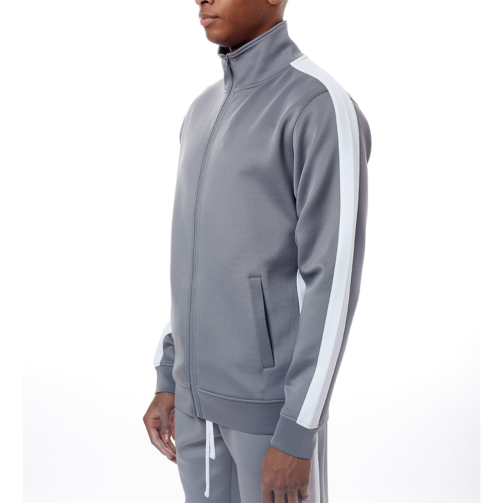 Rebel Minds Basic Track Jacket (Grey)-Nexus Clothing