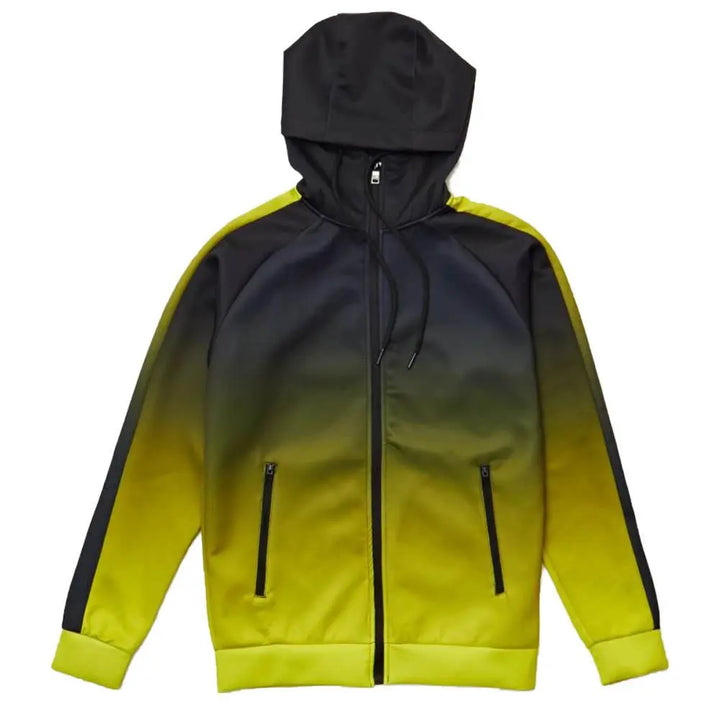 Rebel Minds Dip Dye Track Jacket Lime-Lime-X-Large-Nexus Clothing