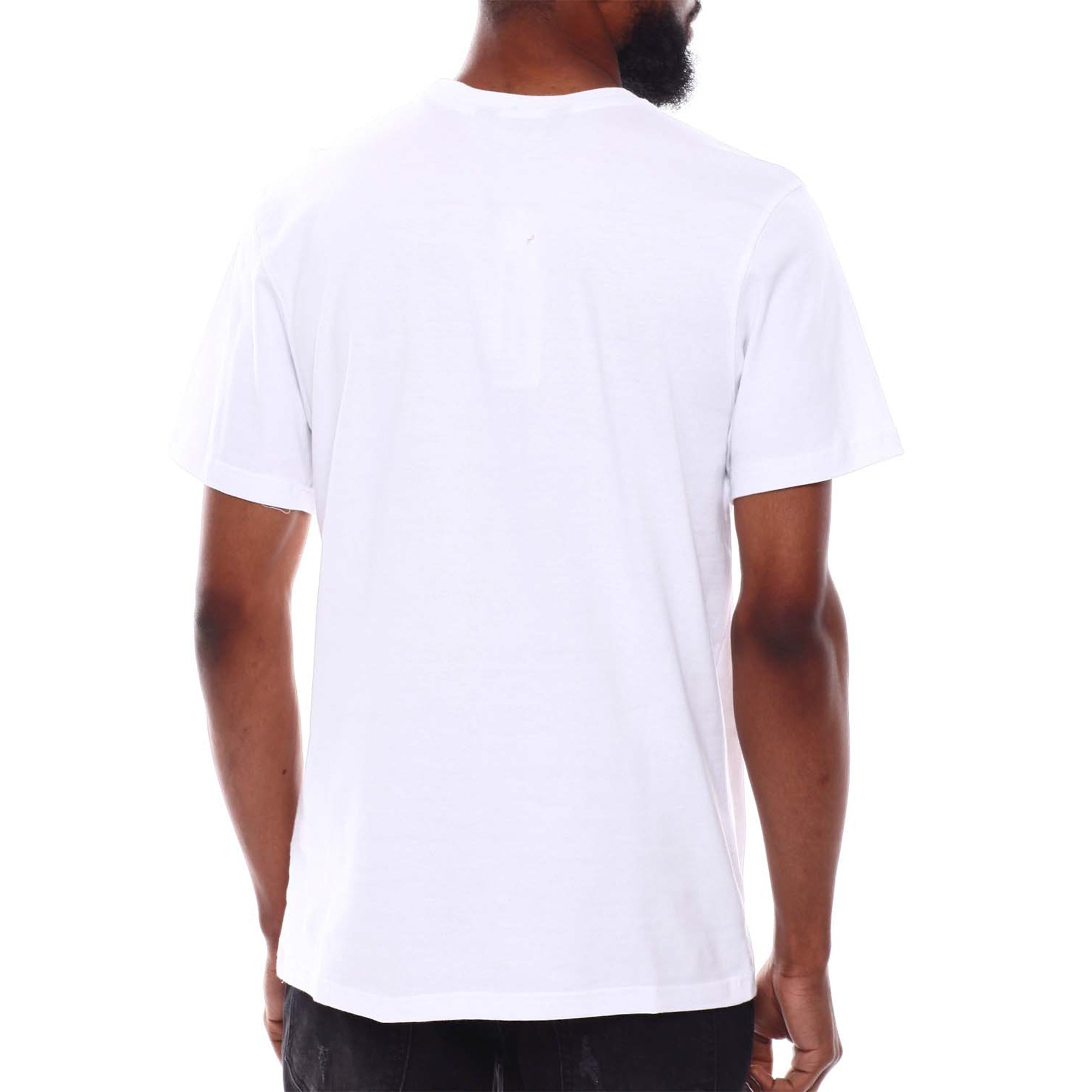 Rebel Minds Men Mood Graphic T-Shirt (White)2