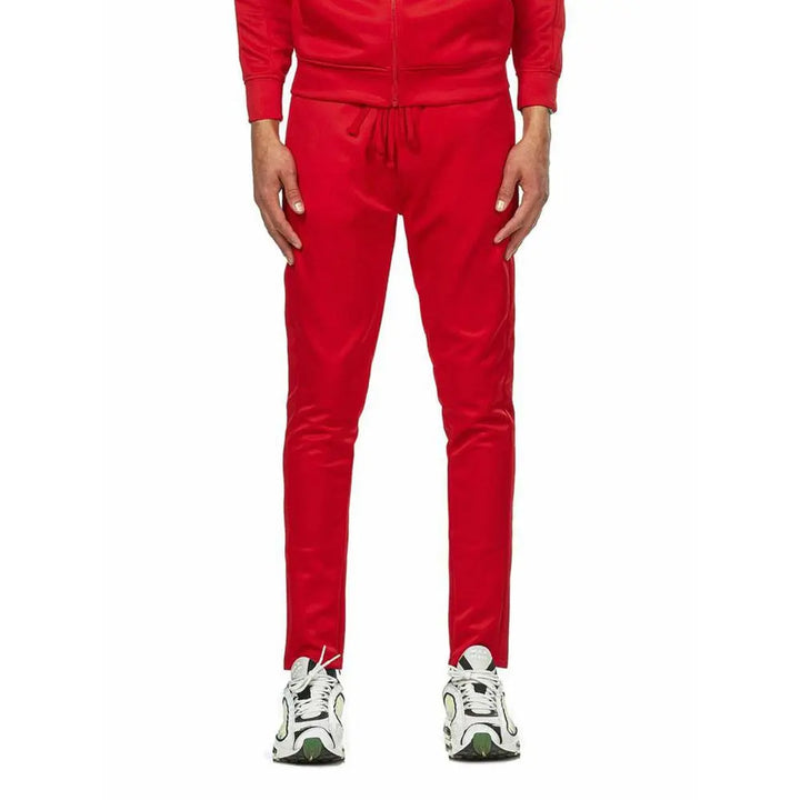 Rebel Minds Men Track Pants All Red (Red)-Nexus Clothing