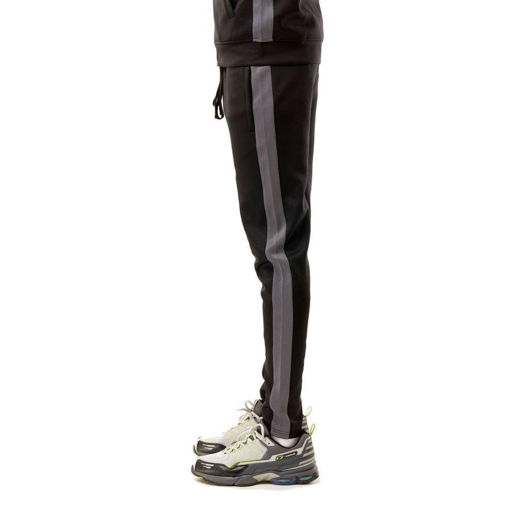 Rebel Minds Men Track Pants (Black Charcoal)-Nexus Clothing