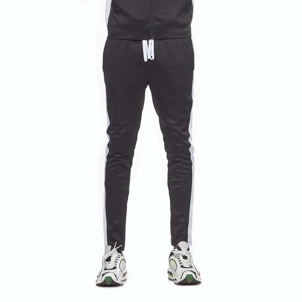 Rebel Minds Track Pants Black White-Joggers-Rebel Minds- Nexus Clothing