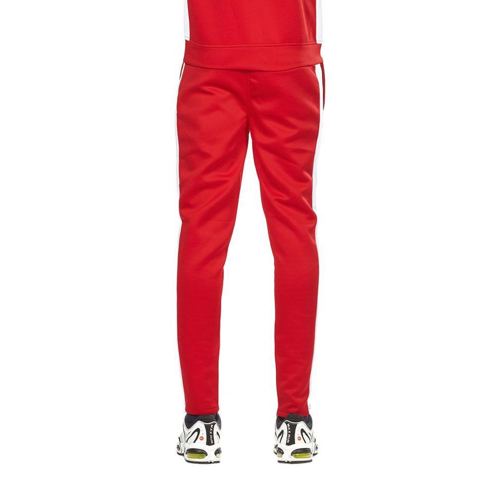 Rebel Minds Men Track Pants (Red White)-Nexus Clothing